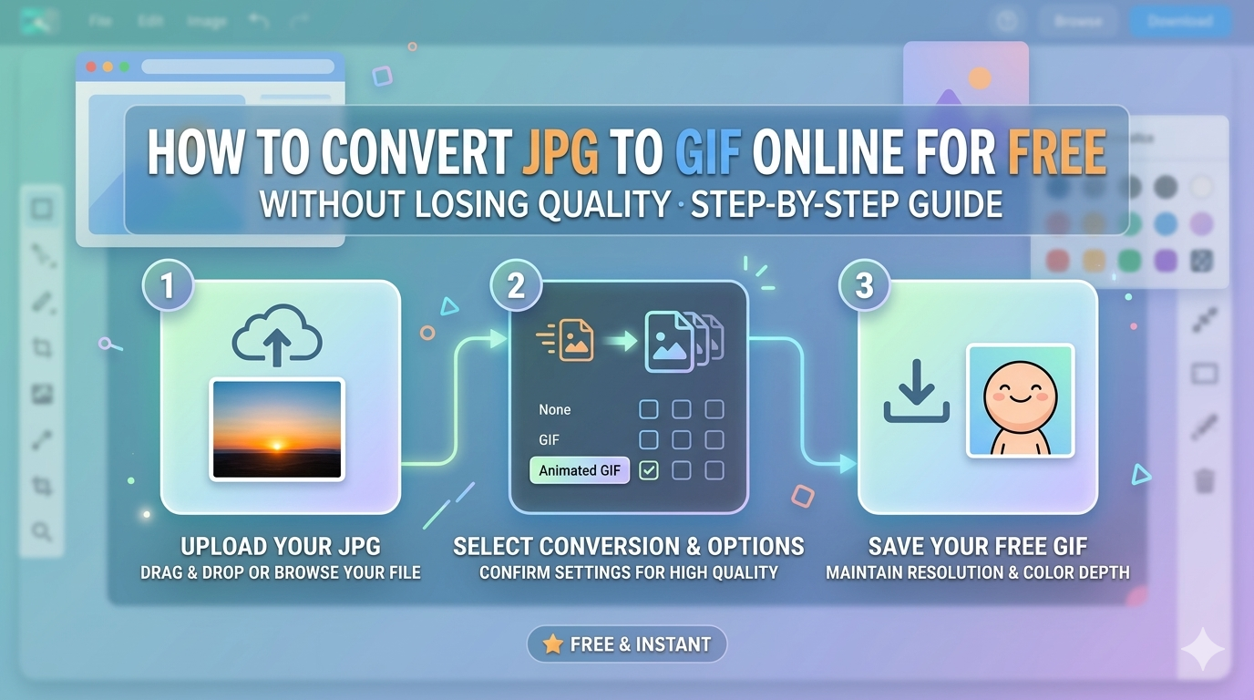 Convert JPG to GIF Online for Free Without Losing Quality